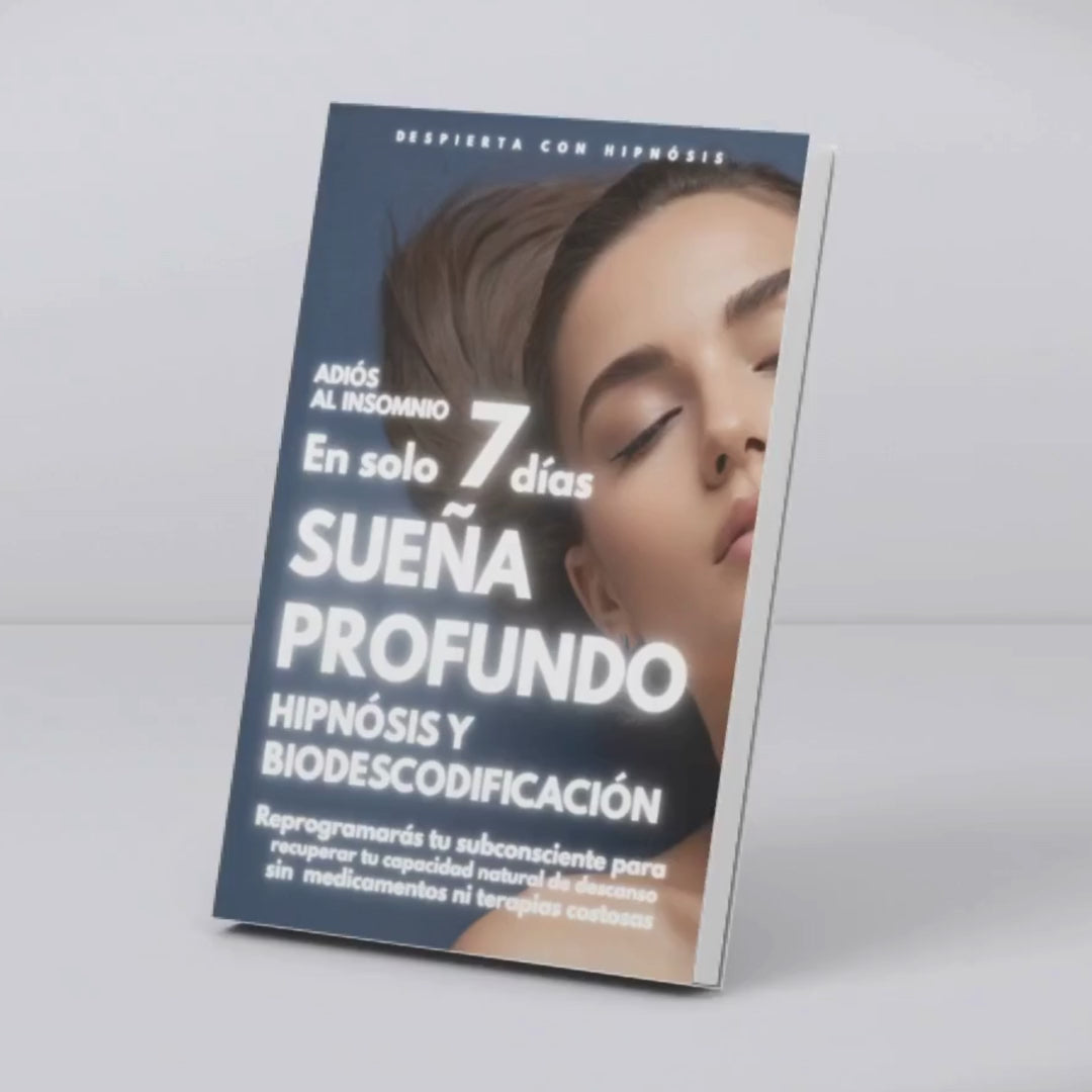 Sueña Profundo Adiós al Insomnio en 7 días con Biodescodificación e Hipnósis
